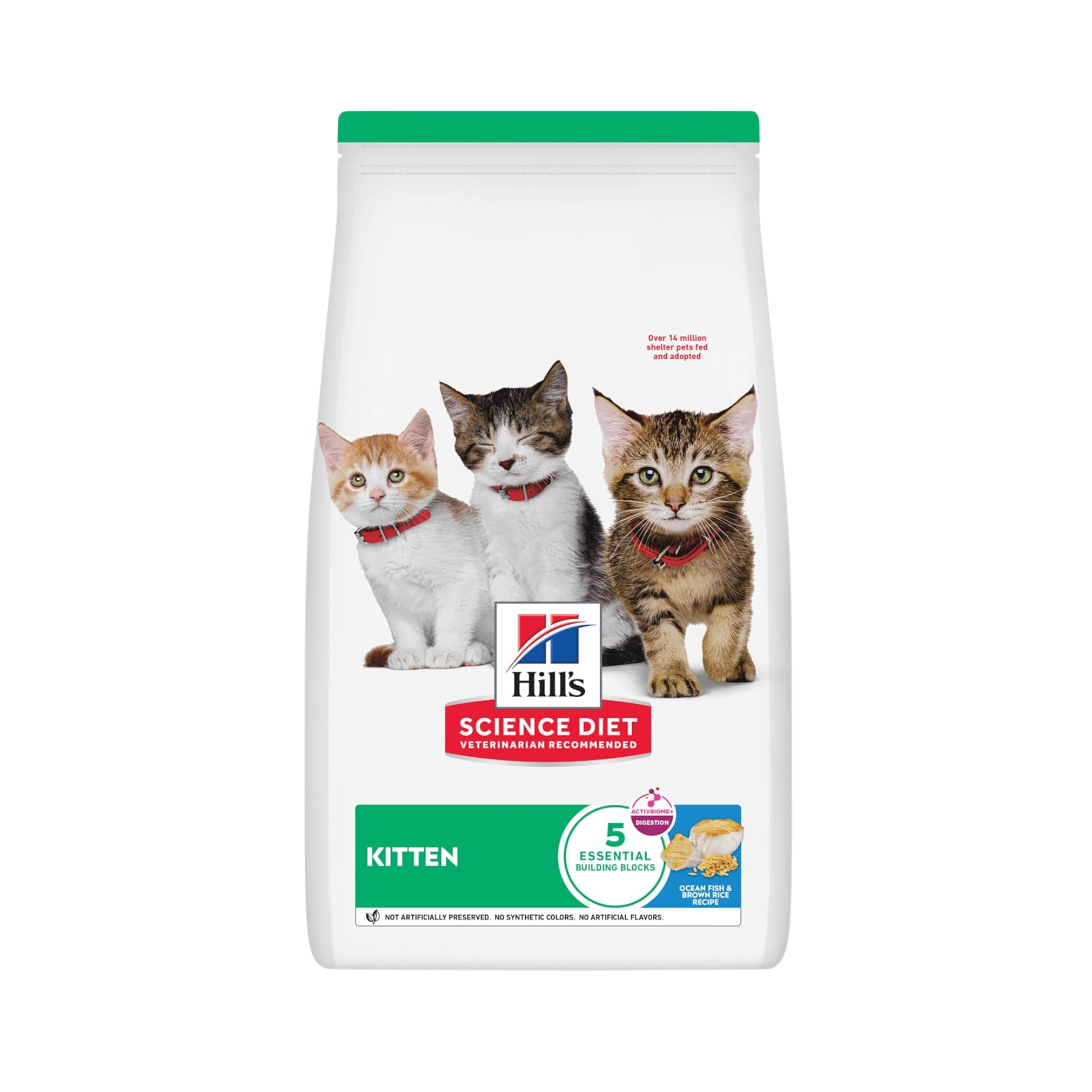 CORTA CADUCIDAD 31/07/2026 Hill's Science Diet Kitten Alimento para Gatito Receta de Pescado Marino, 1.5kg