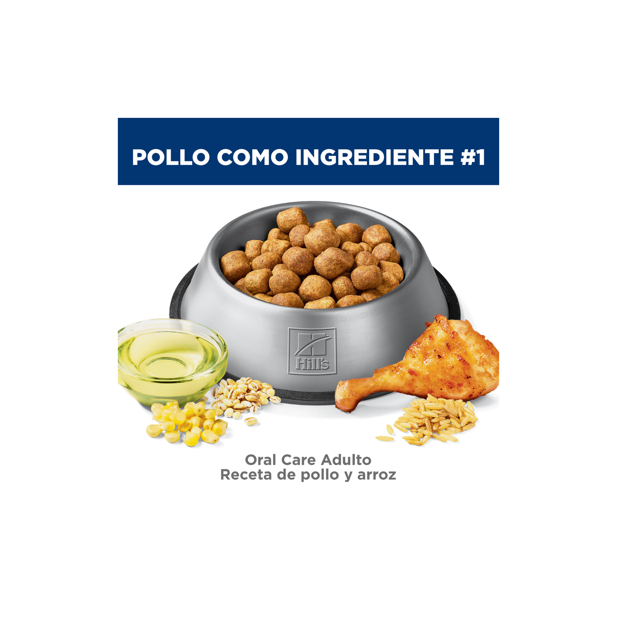 Hill's Science Diet Oral Care, Alimento para Cuidado Dental para Perro Adulto 1.814 KG