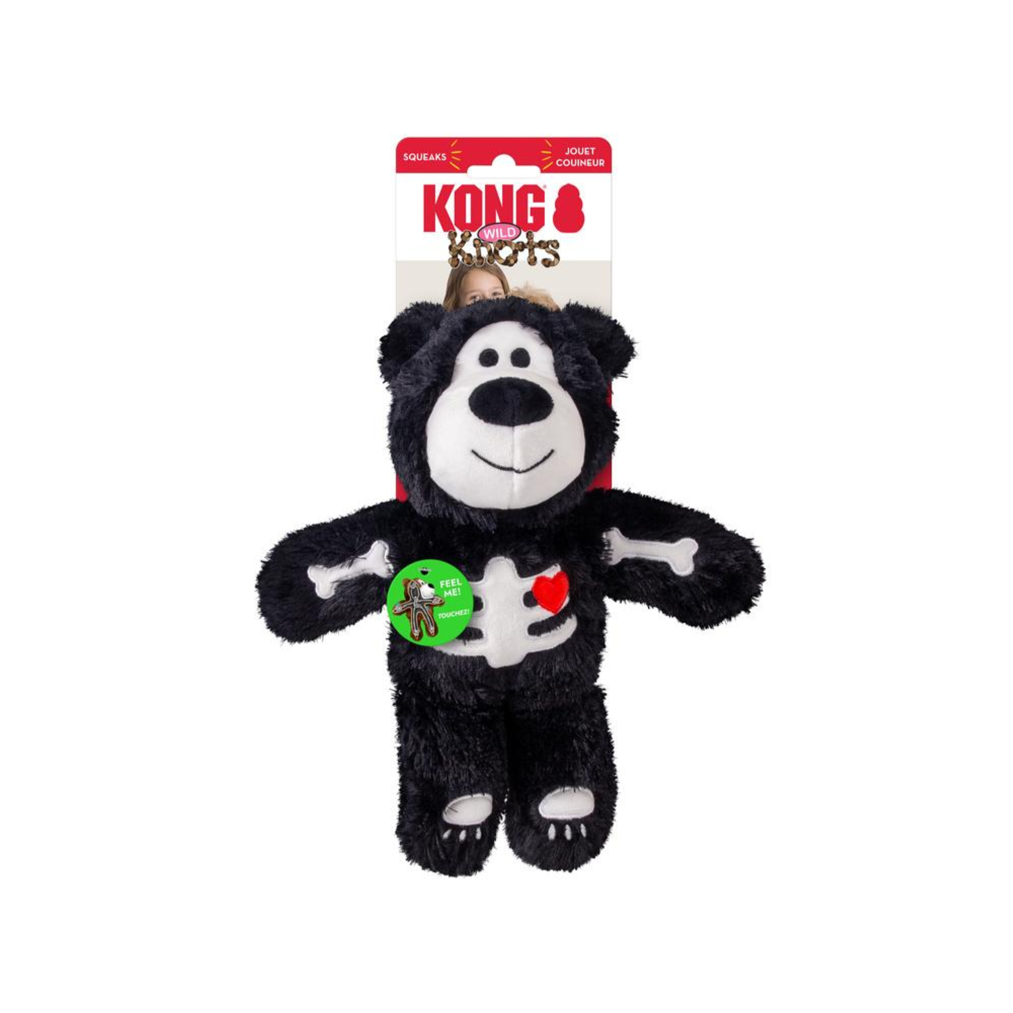 KONG Halloween Wild Knots Skeleton Juguete Resistente para Perro Talla M/L - AniMALL