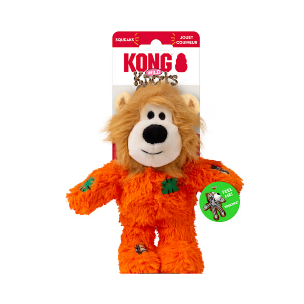 KONG Halloween Wild Lion Bear Juguete Resistente para Perros Talla S/M - AniMALL