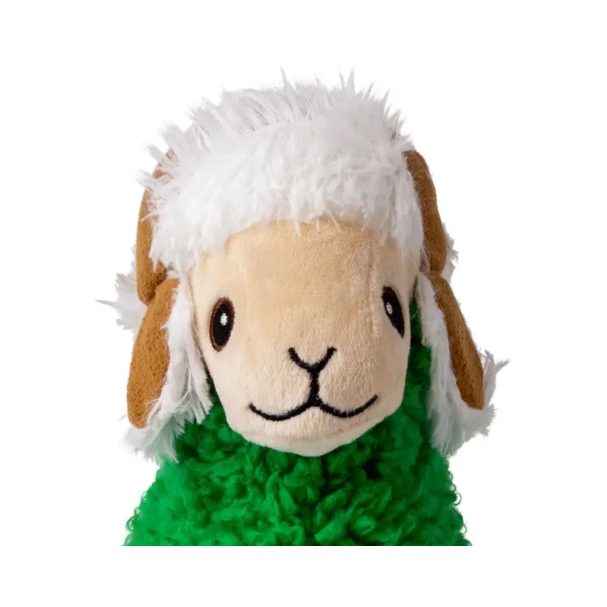 KONG Holiday Sherps Llama Juguete Mediano de Navidad con Sonido para Perro