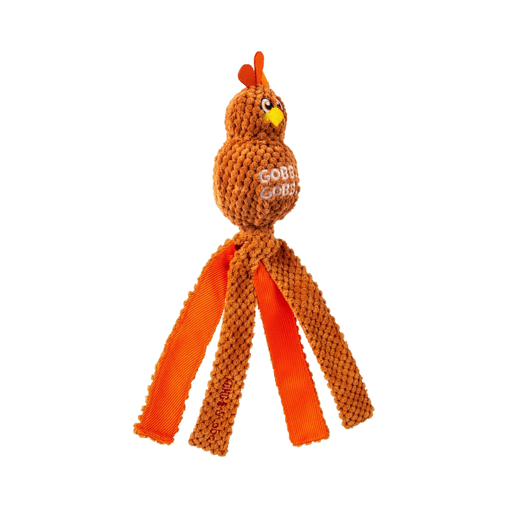 KONG Thanksgiving Wubba Turkey Juguete Resistente para Perros Grandes Talla L