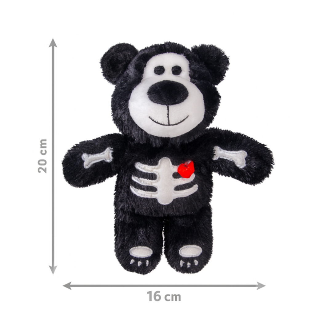 KONG Halloween Wild Knots Skeleton Juguete Resistente para Perro Talla S/M - AniMALL