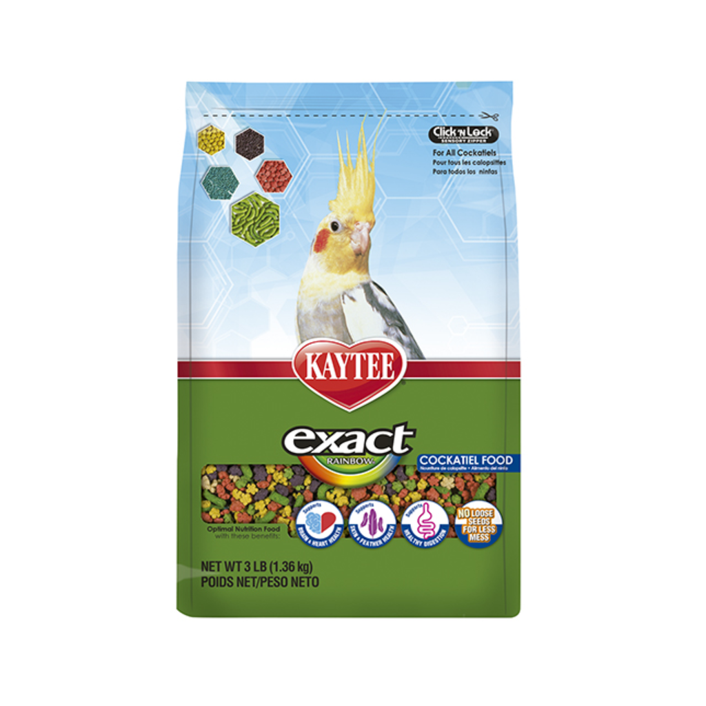 Kaytee Exact Rainbow Alimento para Ninfa 1.36 Kg