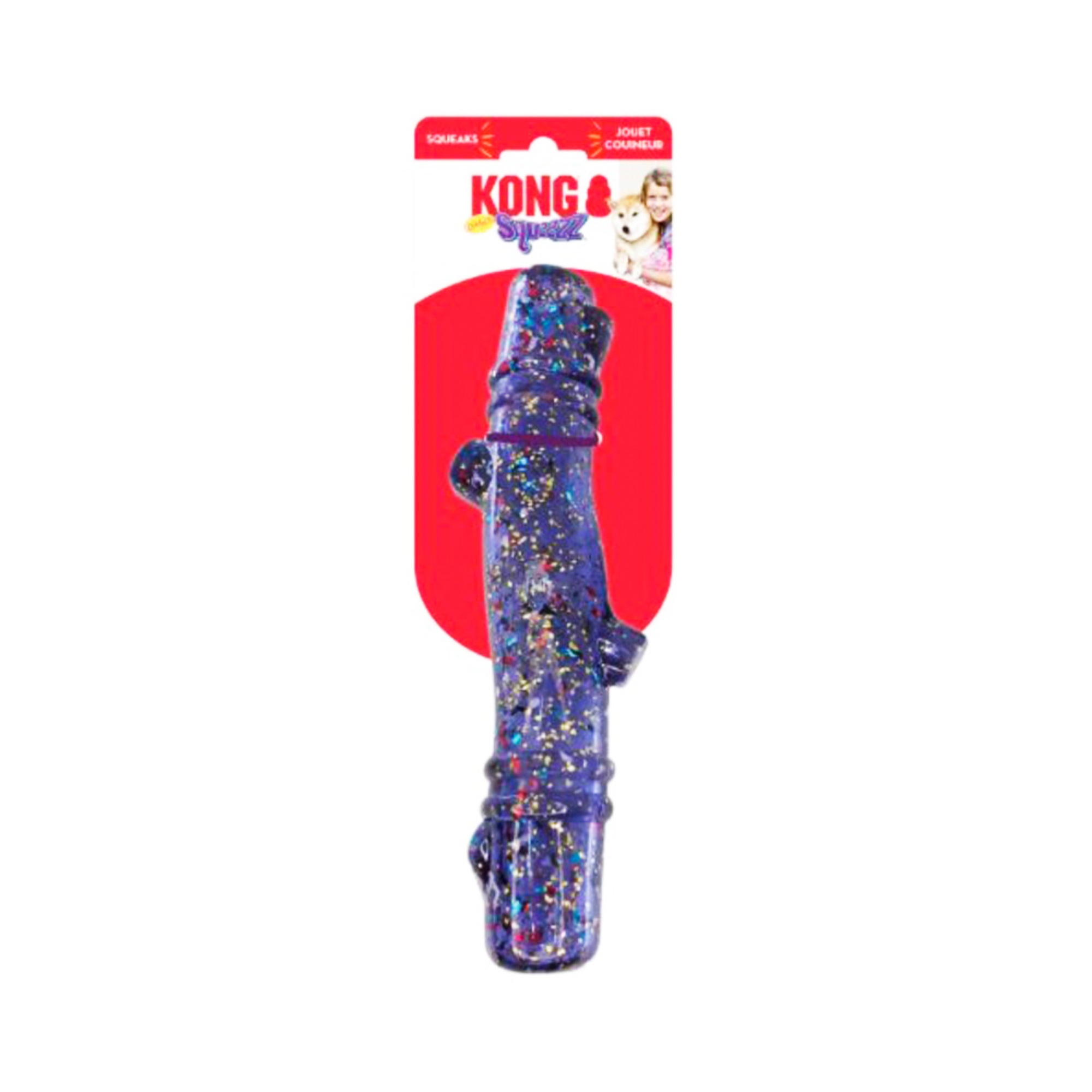 Kong Squeezz Varita Grande con Sonido de Brillos