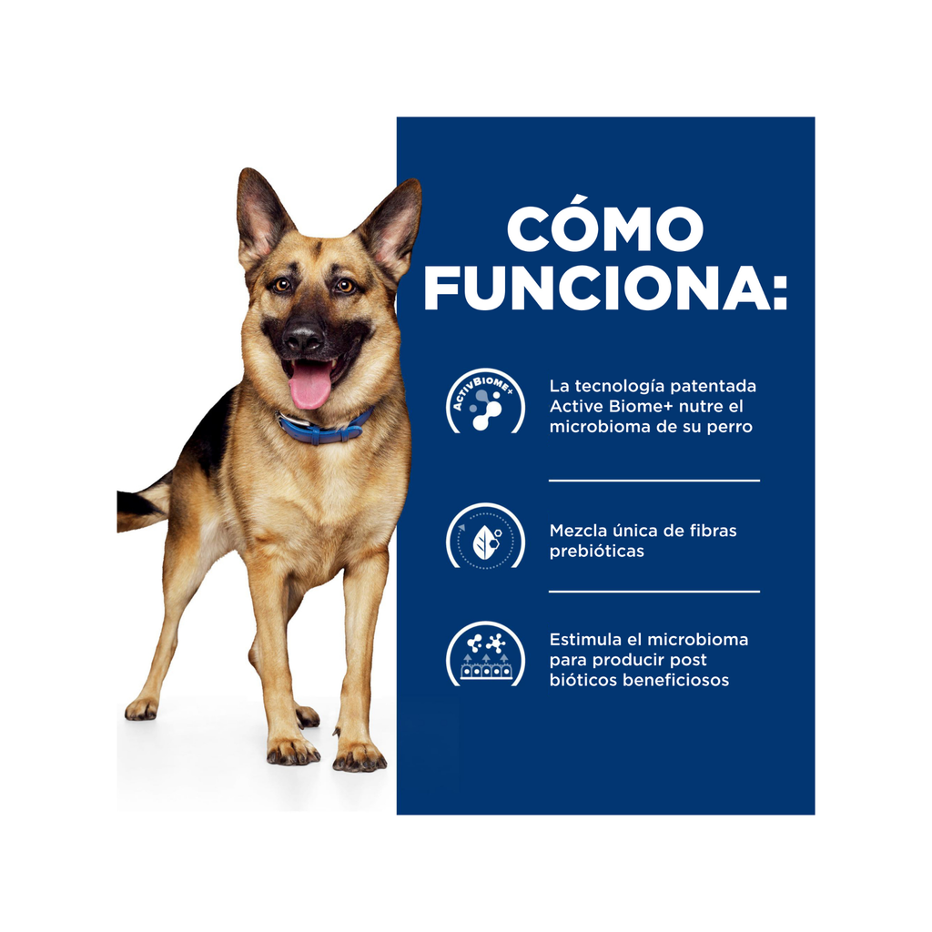 Hill's GI Biome lata 354 g para perro con fibras prebióticas ActivBiome+