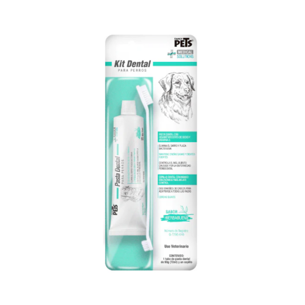 MS Kit Dental Antisarro para perros Medical Solutions