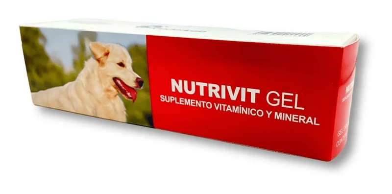 CORTA CADUCIDAD 31 Ago 2026 - NUTRIVIT GEL, SUPLEMENTO VITAMINICO Y MINERAL 120.5 GR., MEDERILAB