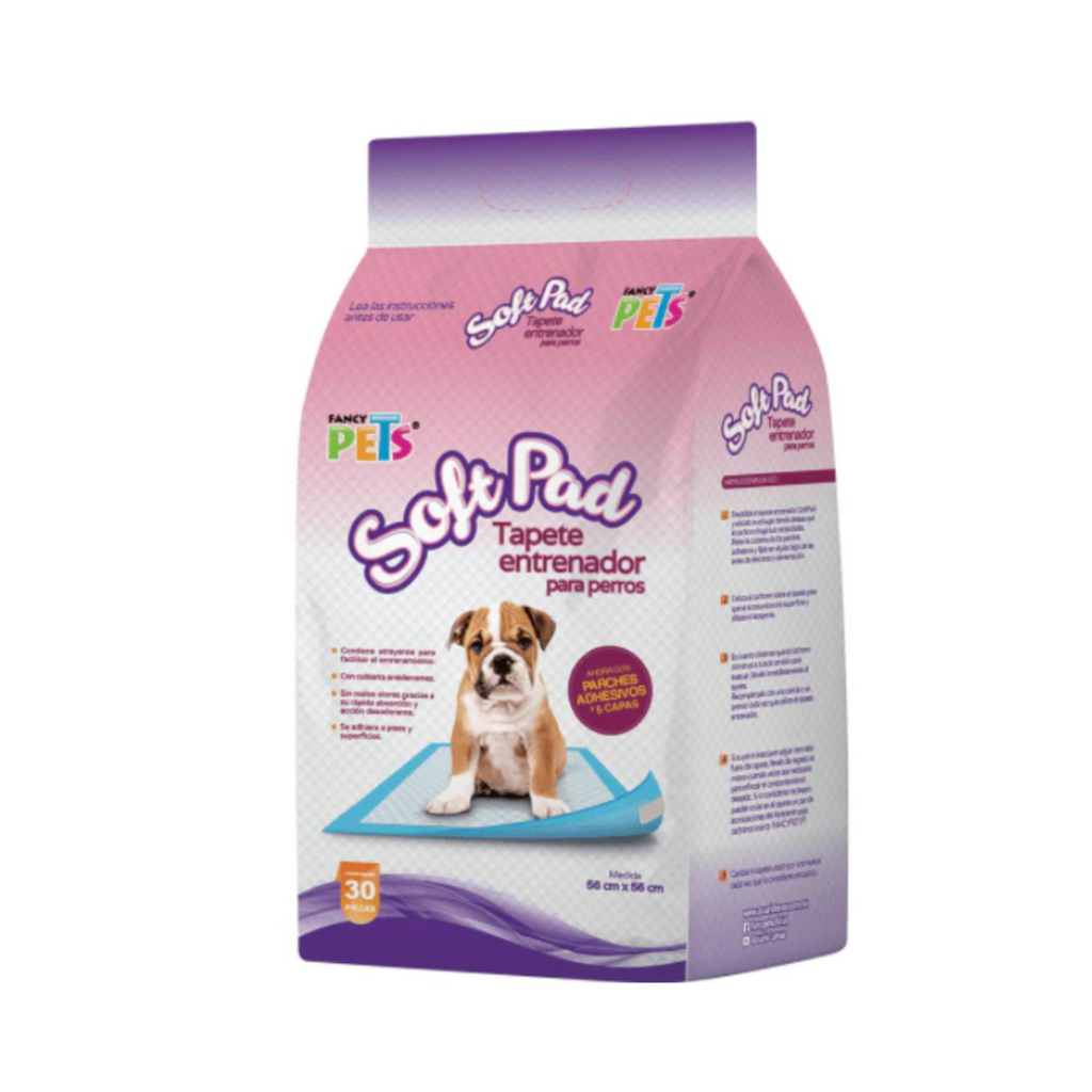 Pañal entrenador para perro Fancy Pets 30 Soft Pads