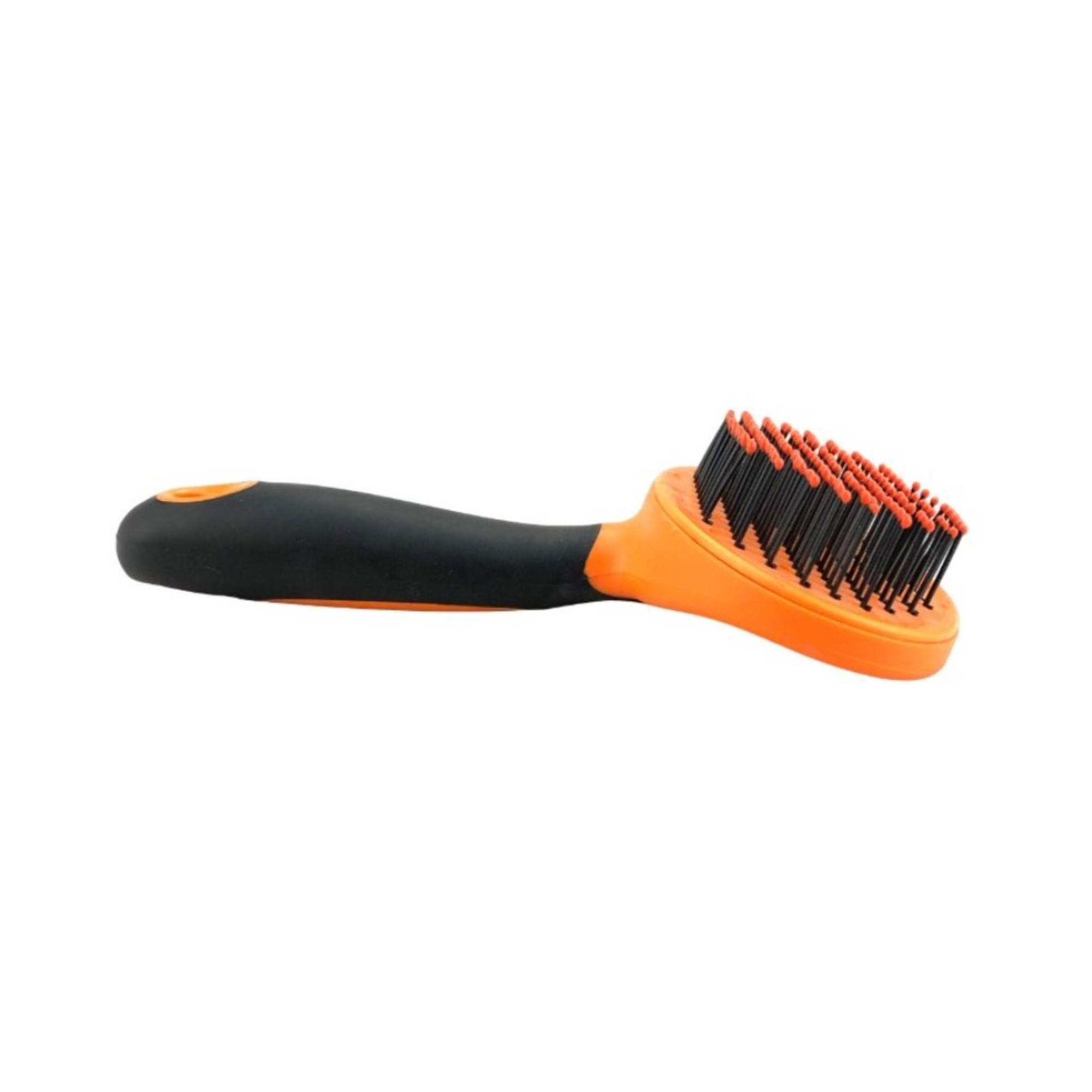 Pelu2 Cepillo para Mascotas de Nylon Mediano Color Naranja con Puntas Redondas