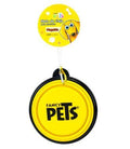 Plato plegable de silicón para perro chico Fancy Pets, comedero y bebedero portátil para viaje