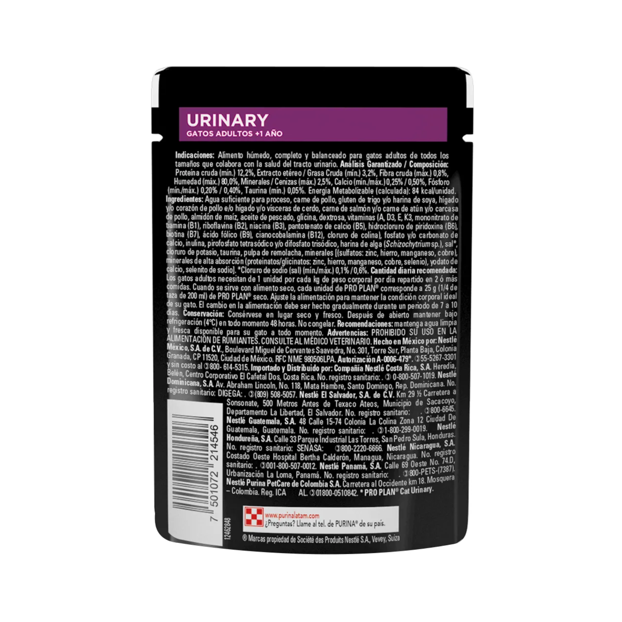 Pro Plan Gato Urinary con tecnología OptiPlus y Omega 3