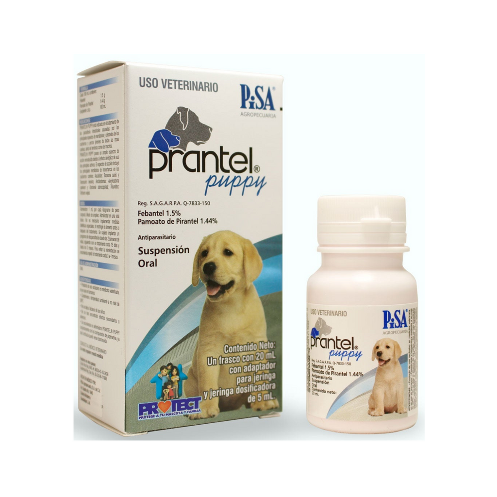 Prantel Puppy 20 ml - Desparasitante Suspensión Oral Cachorro