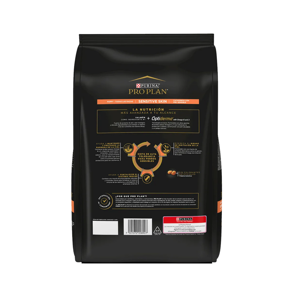 Pro Plan Optiderm alimento para cachorro de piel sensible