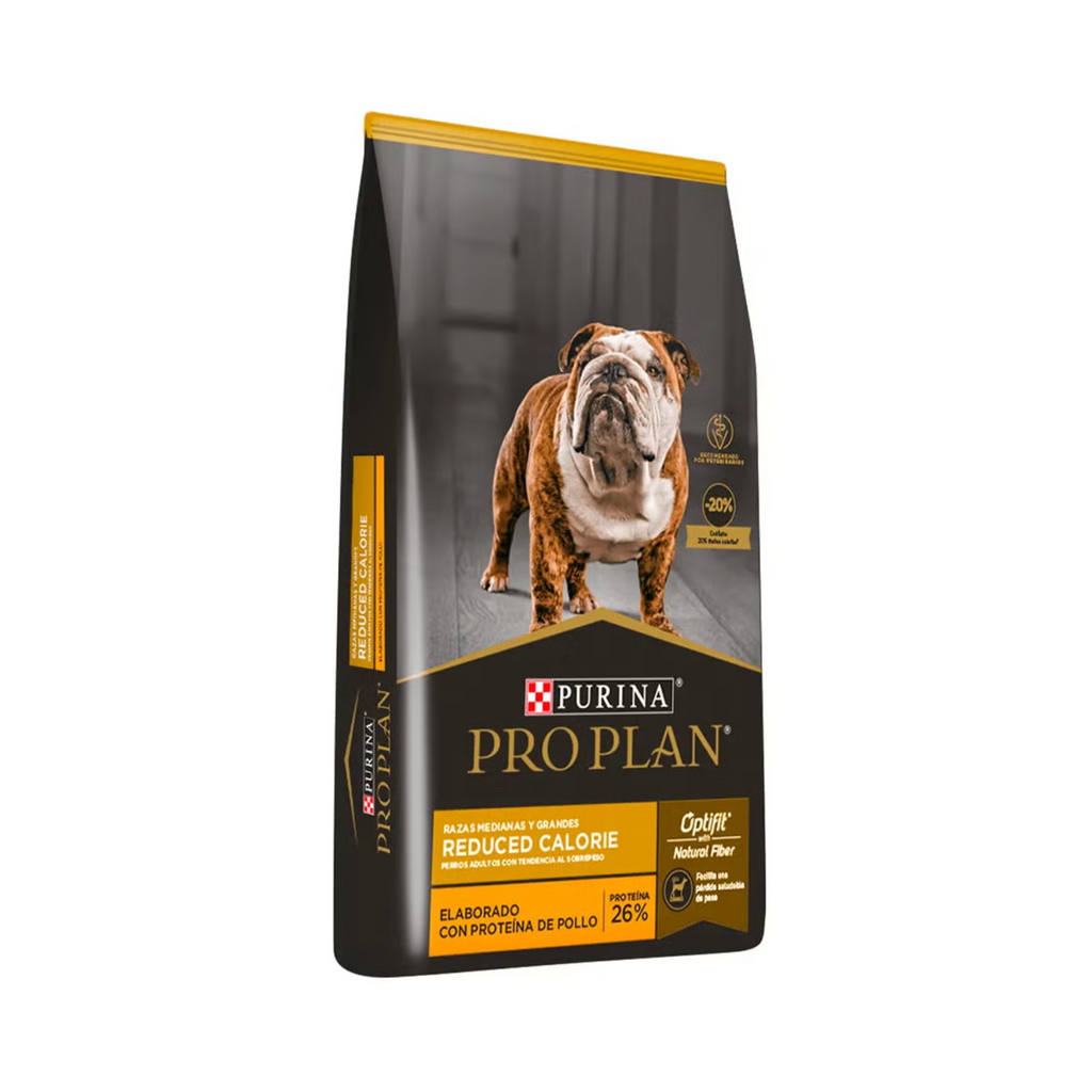 Tabla nutricional ProPlan Reduced Calorie todas las razas