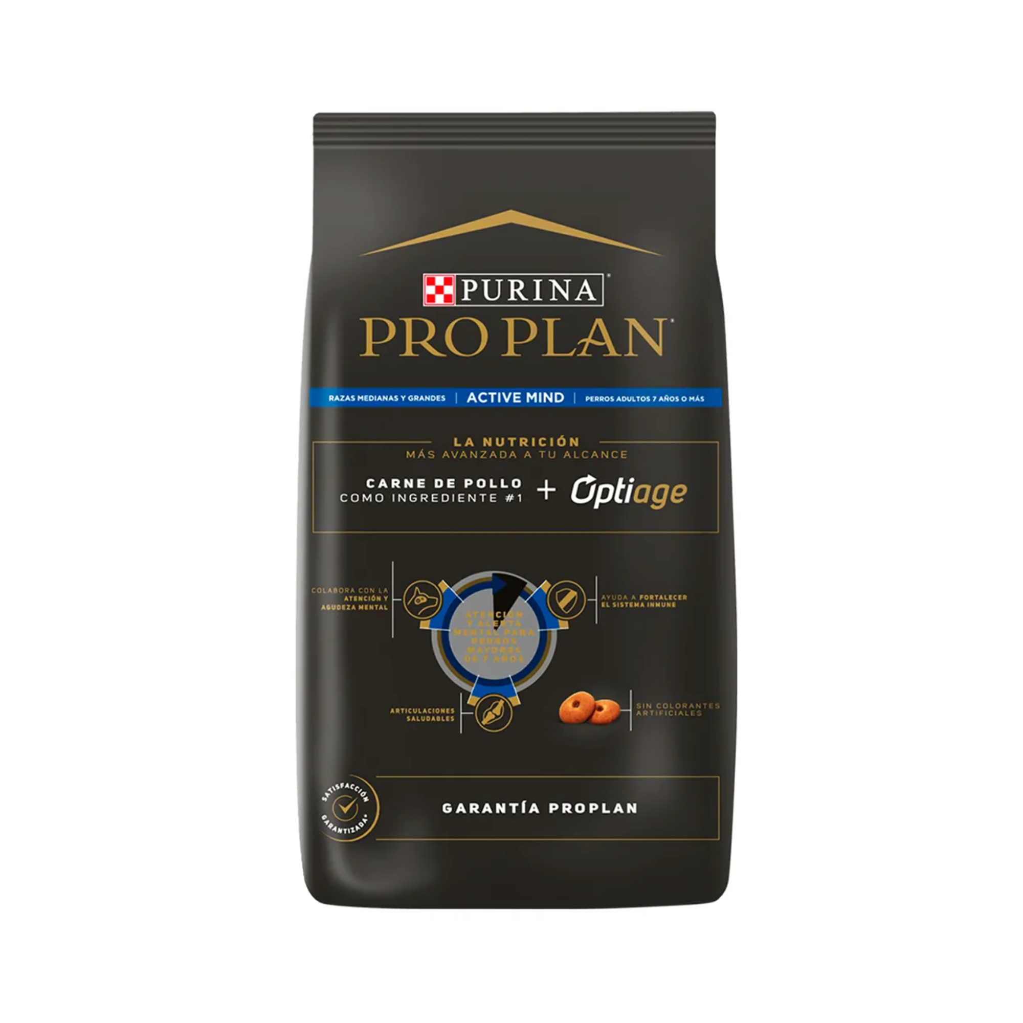 Pro Plan Active Mind Optiage raza mediana y grande croquetas perro senior - AniMALL