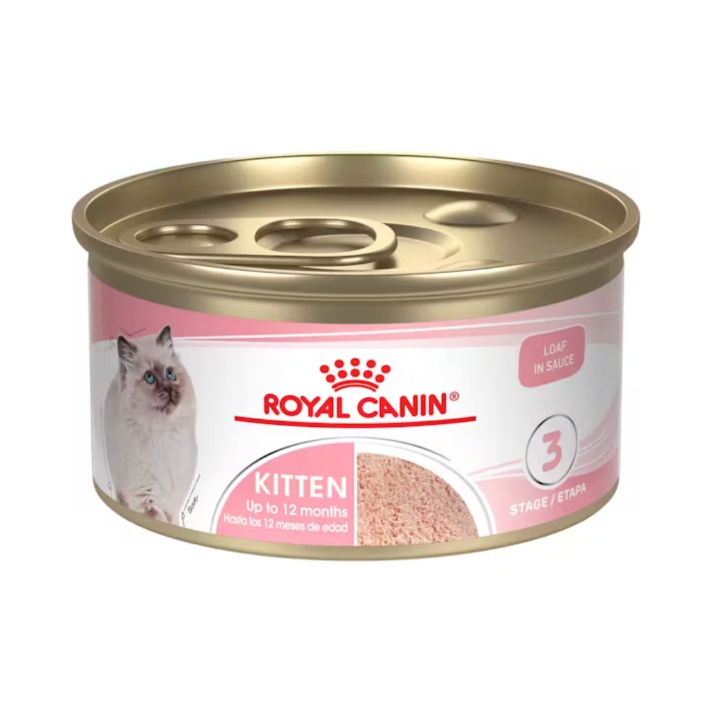 24 latas Royal Canin Kitten Loaf in Sauce pollo 145 g, alimento húmedo para gatito - AniMALL