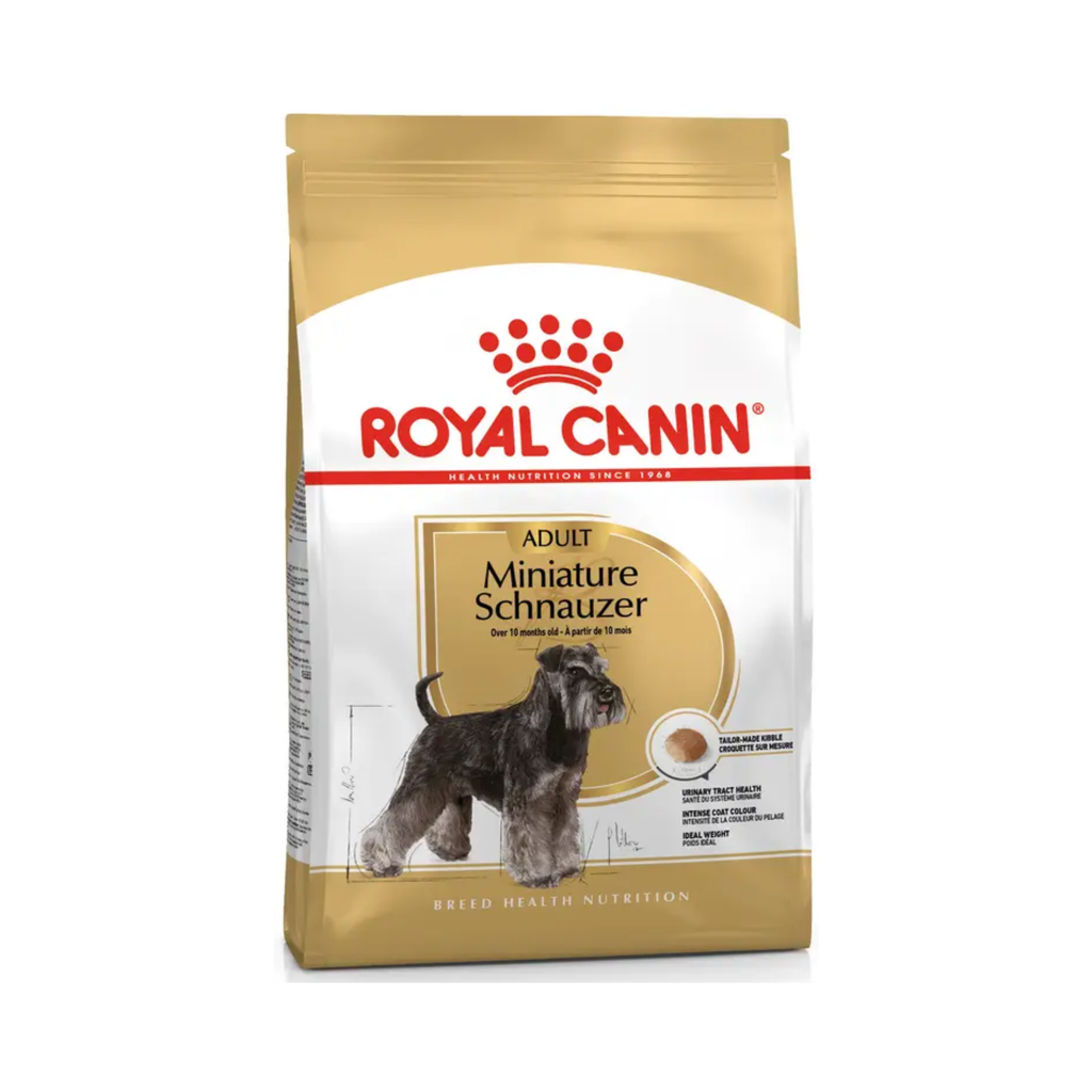 Royal Canin Schnauzer Miniatura Adulto 4.5 kg, croquetas específicas para perros de raza Schnauzer