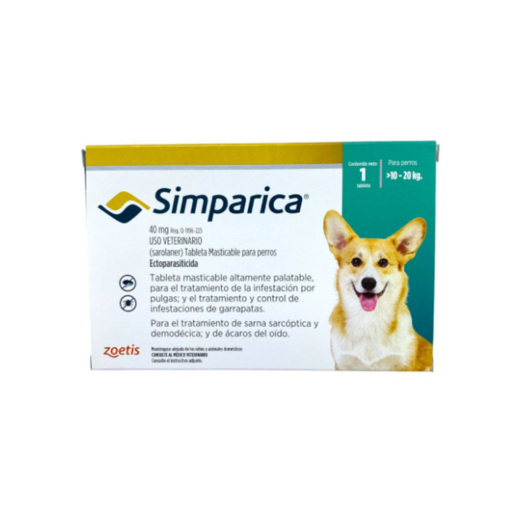 pastilla simparica para perros