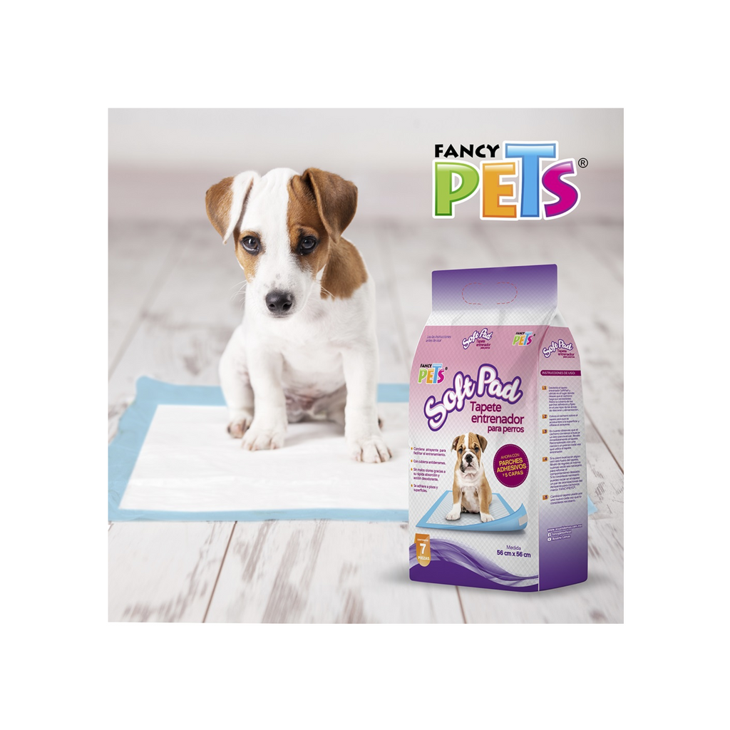Tapete absorbente Fancy Pets con atrayente para entrenamiento de cachorros