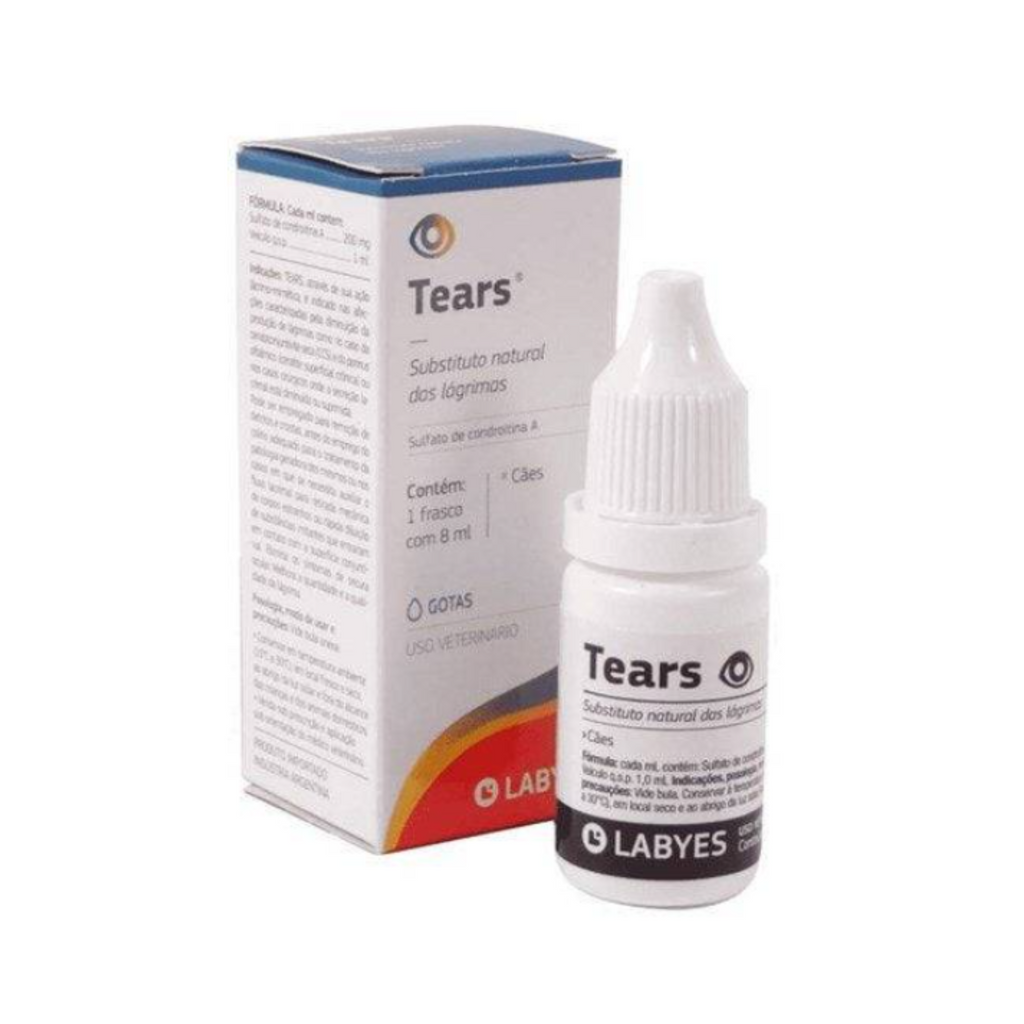 Tears lágrimas artificiales cicatrizantes 8 ml Labyes para perros y gatos