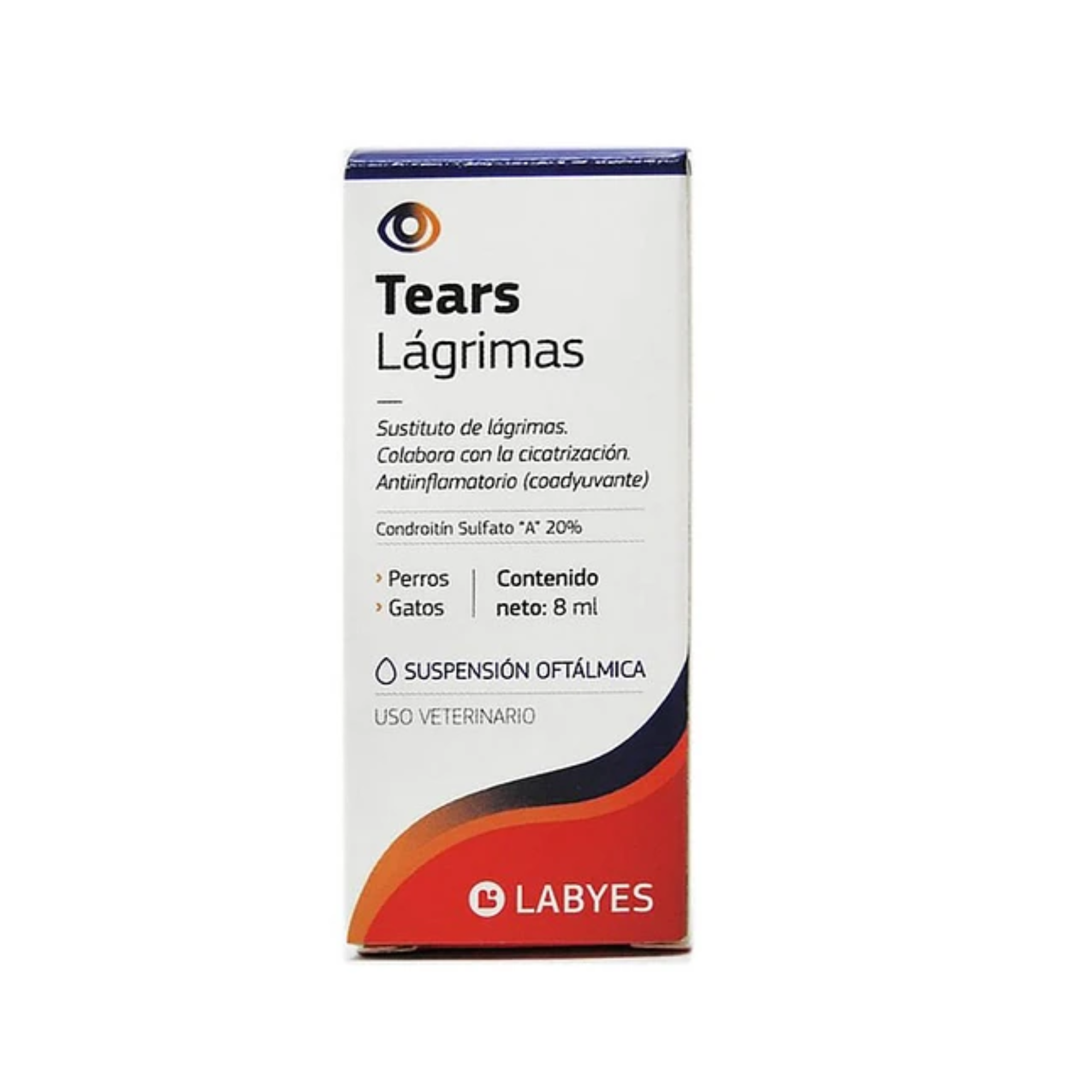 Tears Labyes solución oftálmica lubricante para ojo seco en mascotas