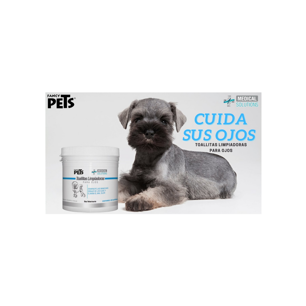 Empaque de toallitas para ojos Medical Solutions 80 piezas