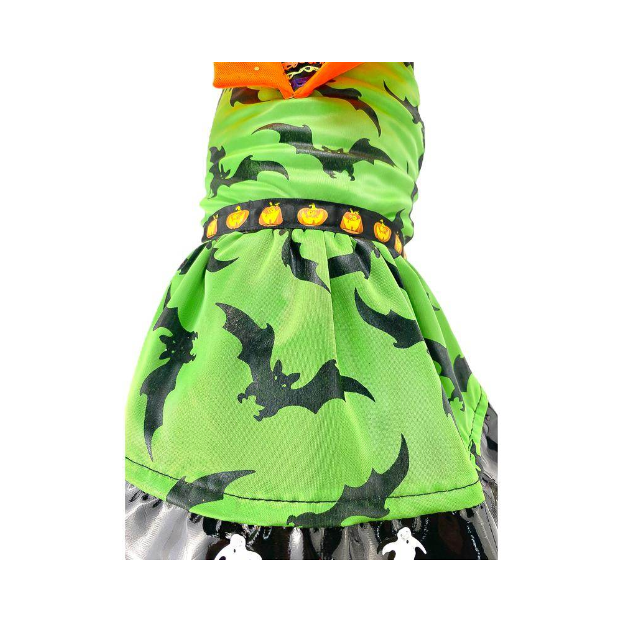 Toutmignon Vestido Color Verde con Murcielagos Talla 4