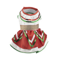 Toutmignon Vestido Mexicano Color Verde, Blanco y Rojo Talla 0