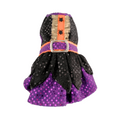 Toutmignon Vestido de Bruja con Lentejuelas Color Negro y Morado Talla 0