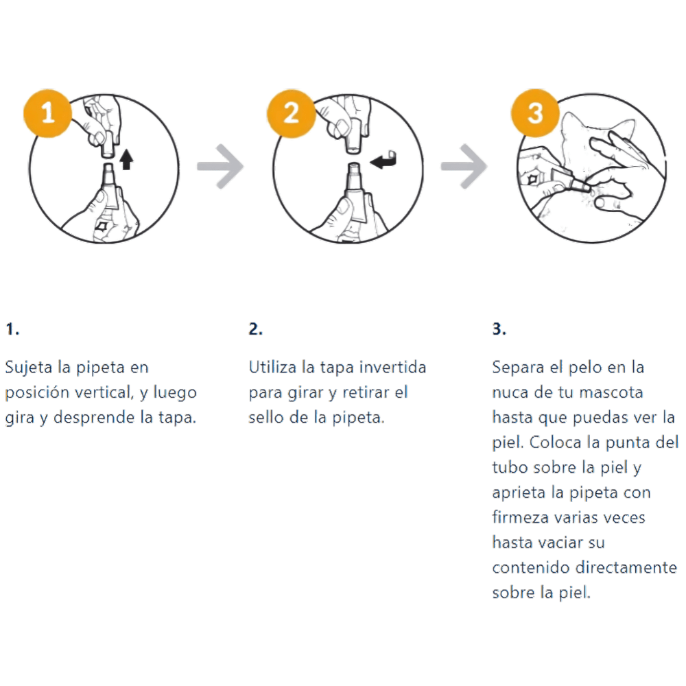 pipeta desparasitante para gatos