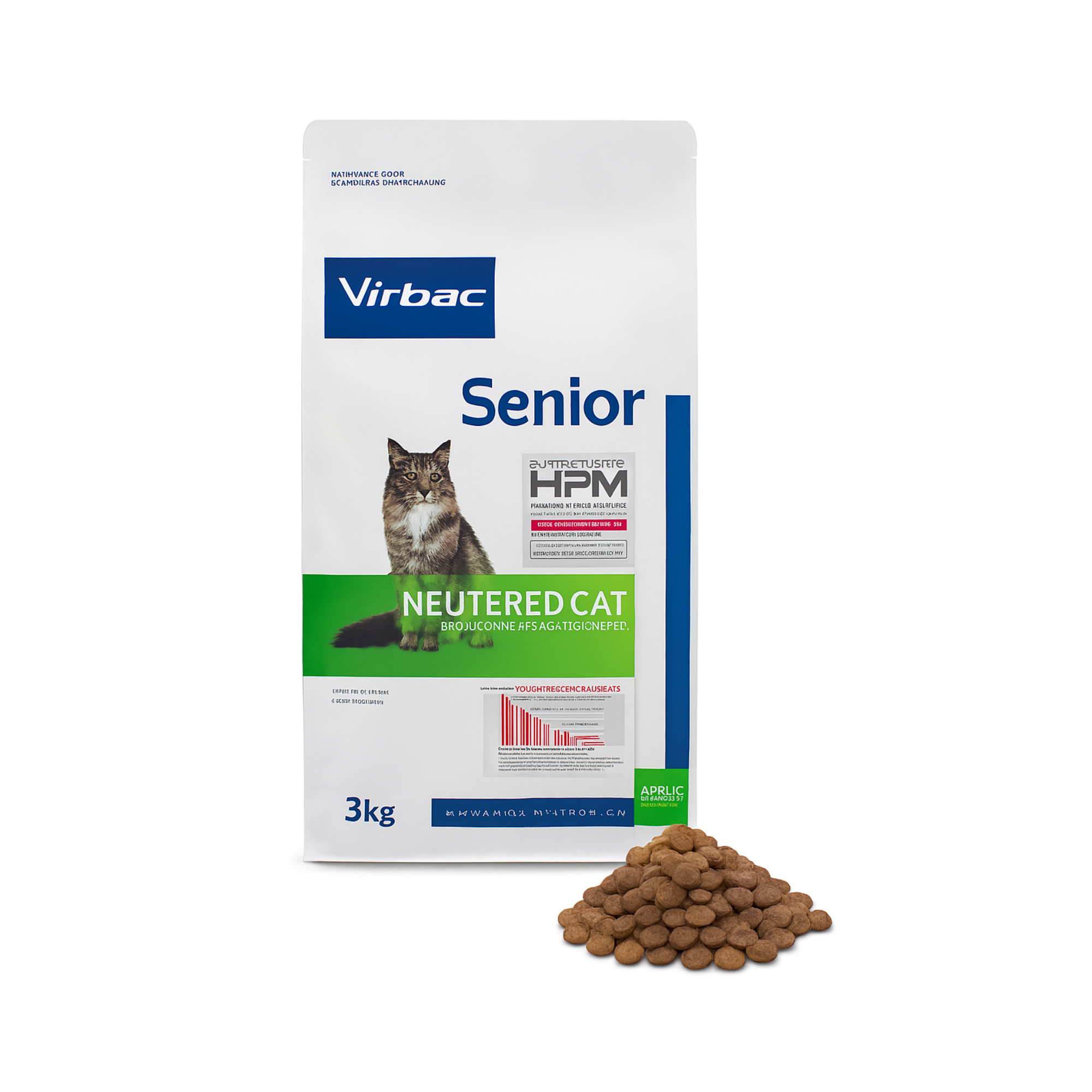 Virbac HPM Cat Senior Neutered 7 kg
