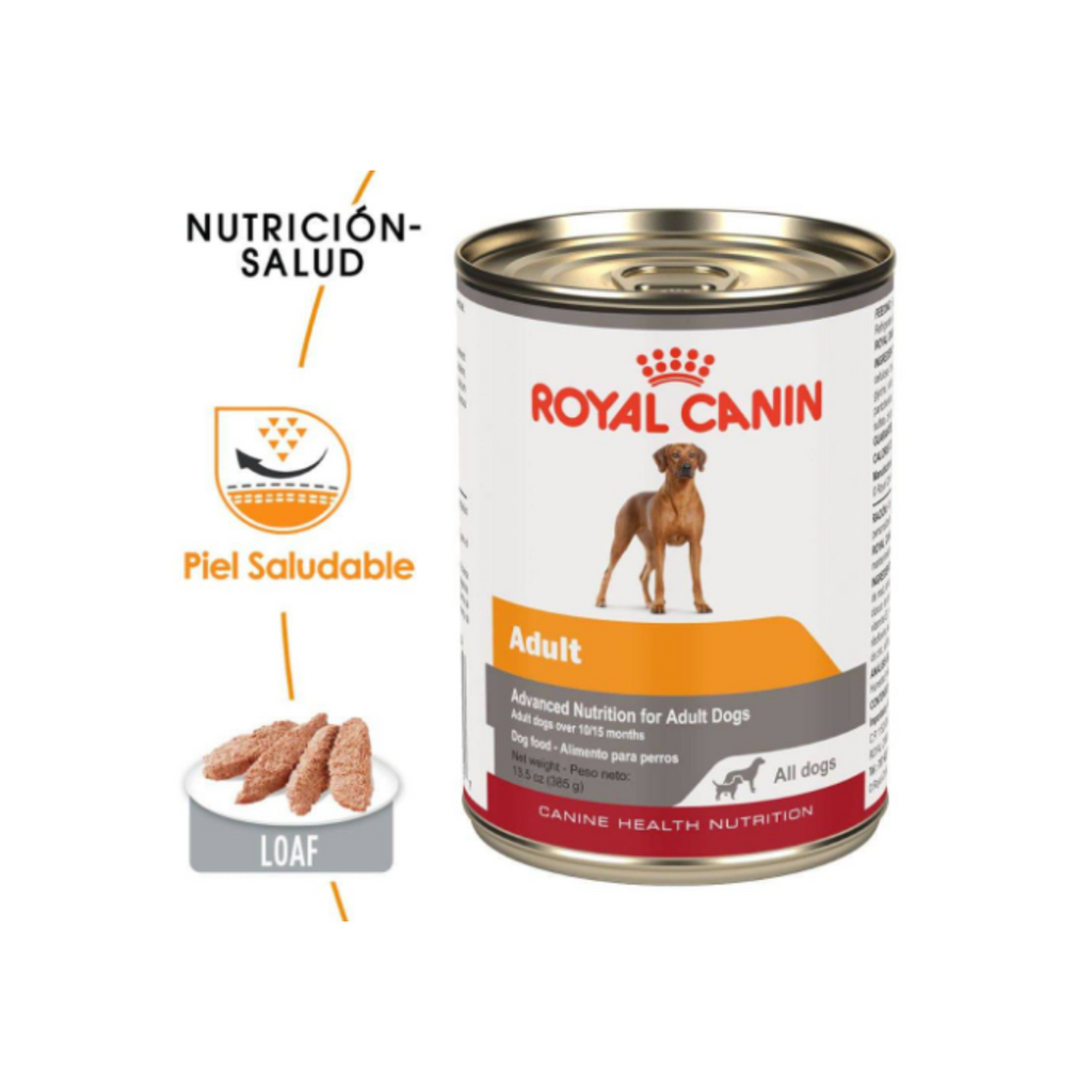 Lata Royal Canin Wet All Dogs Adult 385 g sabor pollo para perro adulto