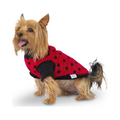 Zooeters Valentina Sueter Color Rojo Con Estampado De Circulos Negros Talla 4