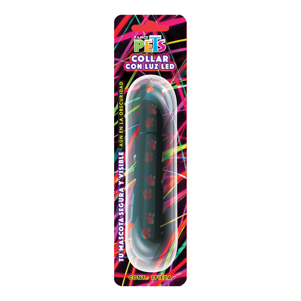 collar de led para perro
