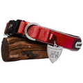 Dogness Collar Reflectivo Color Rojo Para Perro Talla XL