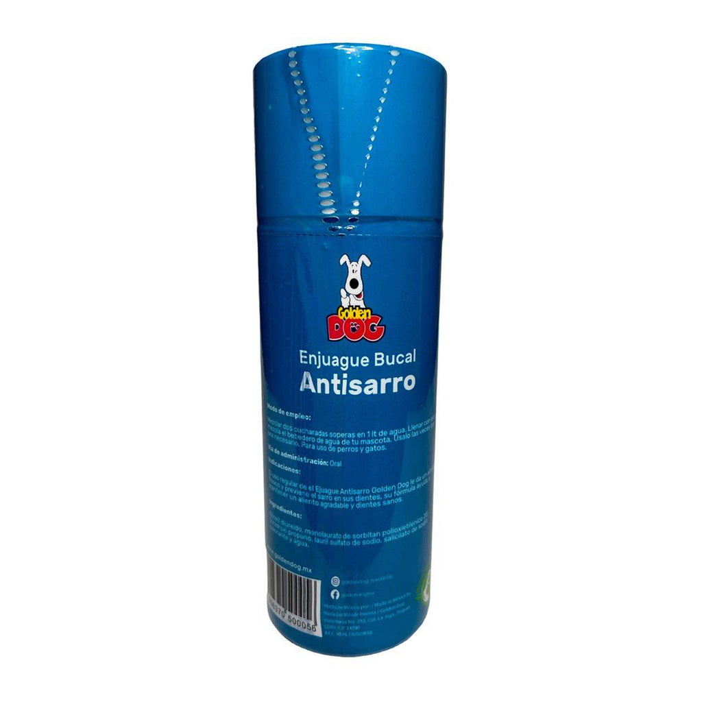 enjuague bucal para perros