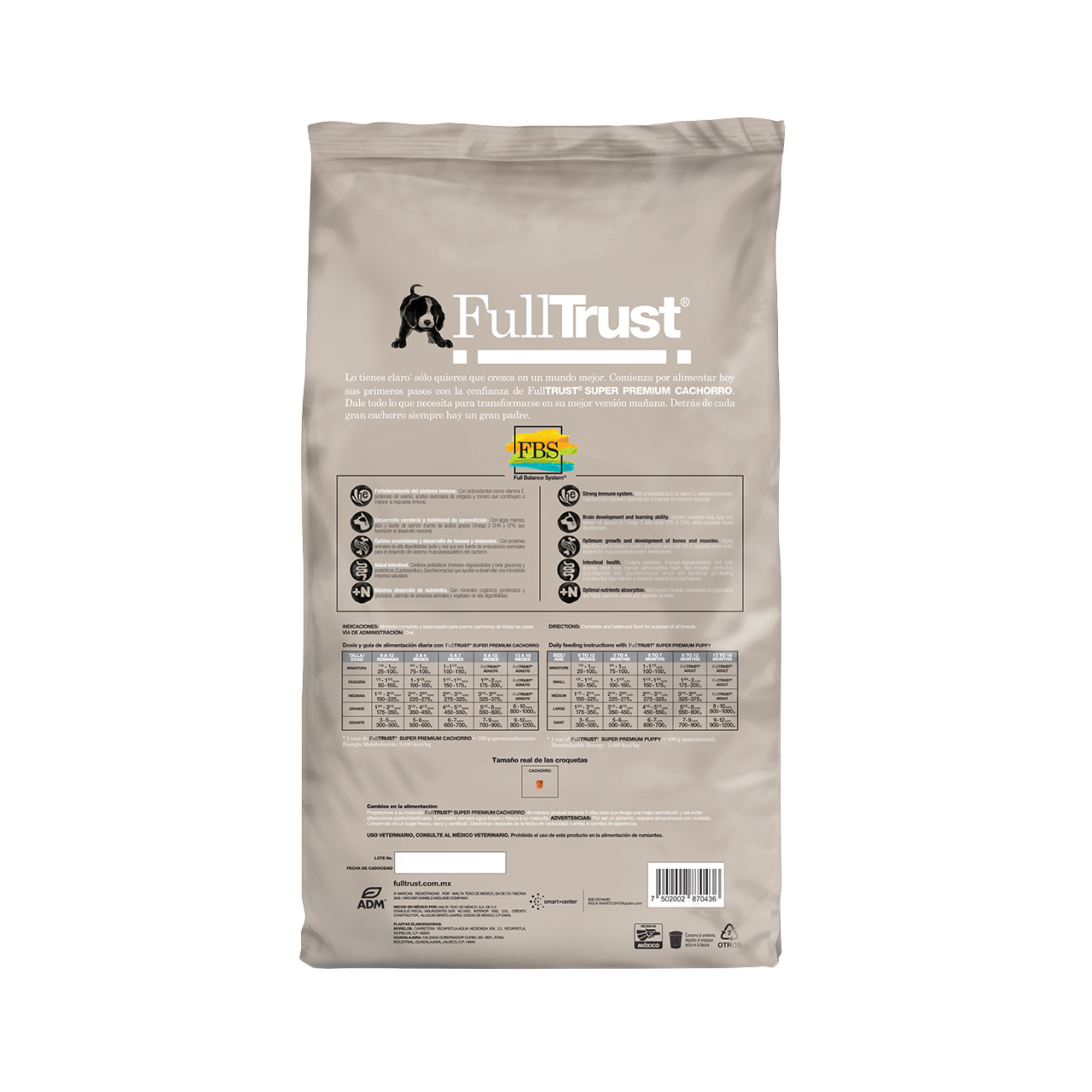 FullTrust Cachorro razas medianas 2 kg