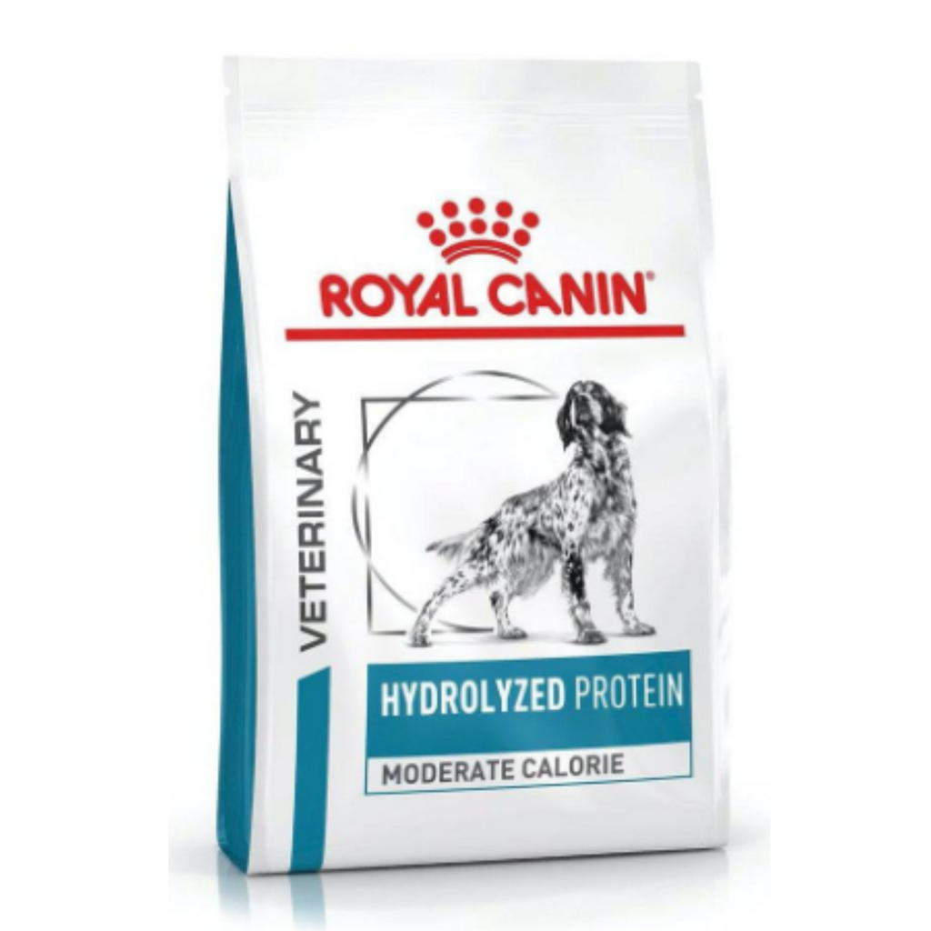 Bolsa Royal Canin Vet Hydrolyzed Moderate Calorie Canine 11 kg, alimento hipoalergénico para perros