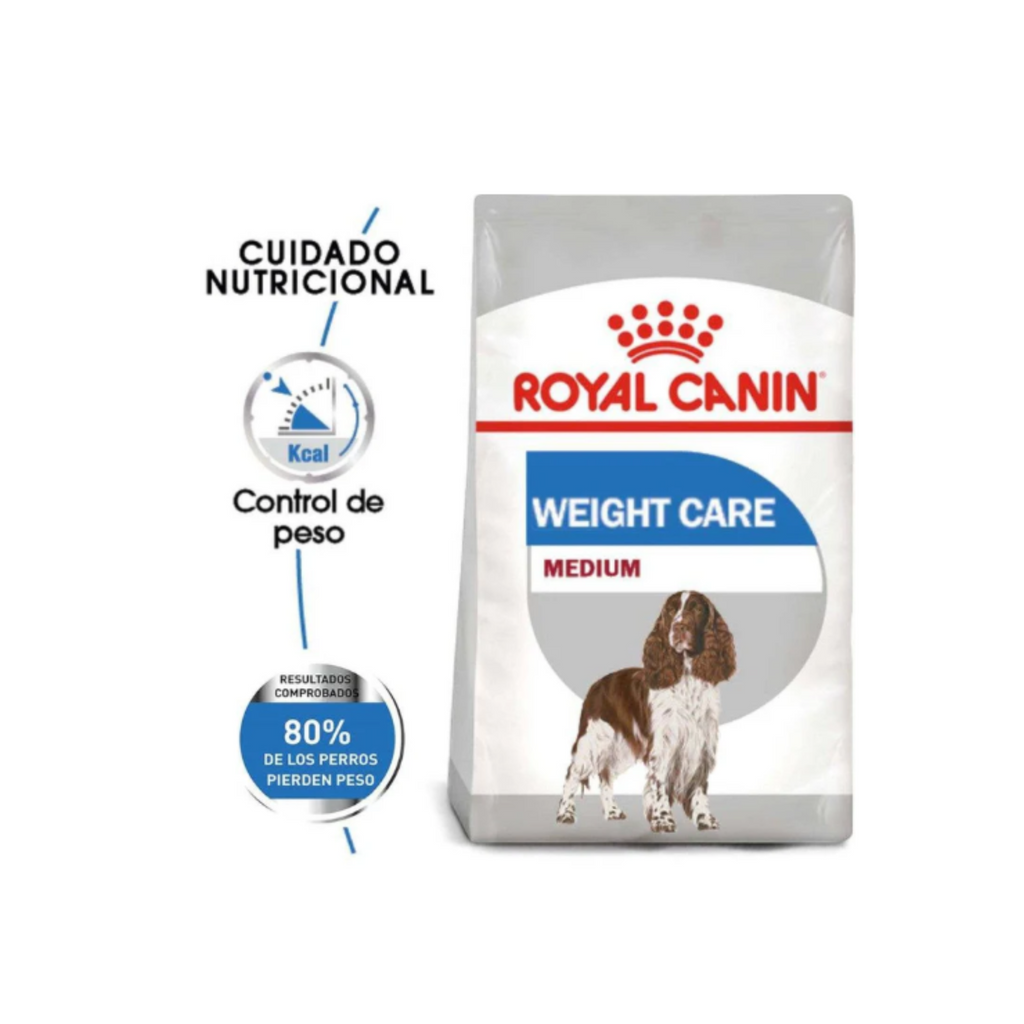 Bulto de Royal Canin Canine Medium Weight Care 13.61 kg para perros con sobrepeso