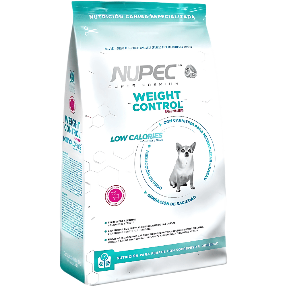 nupec weight control razas pequenas