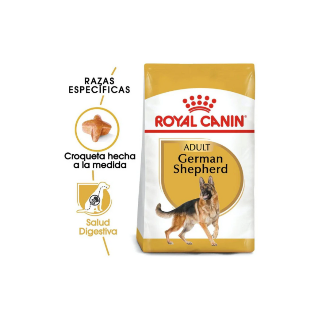 Bulto de Royal Canin German Shepherd Adulto 13.6 kg, alimento seco para Pastor Alemán