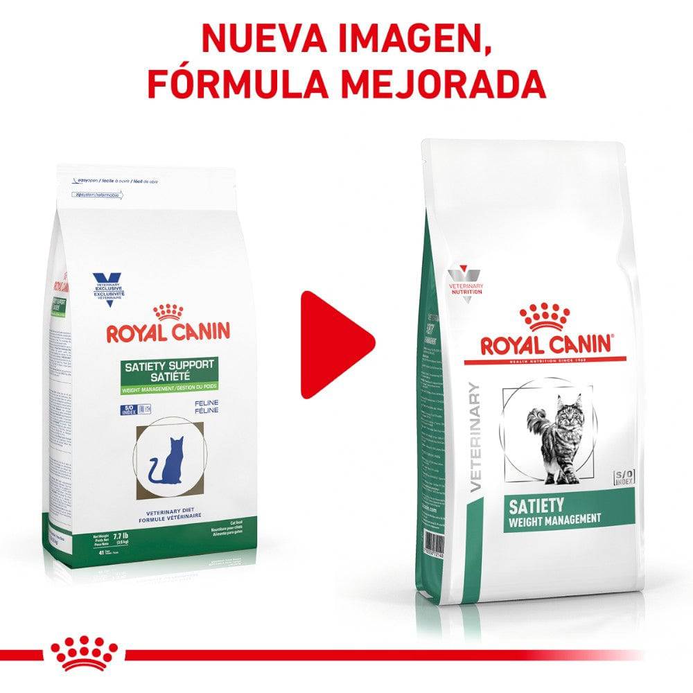 satiety support royal canin gatos