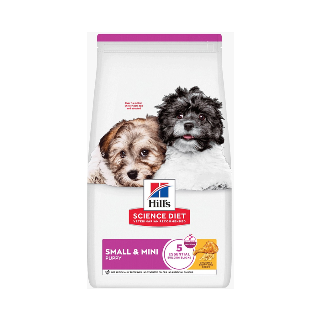 Hill's Science Diet Small and Mini Puppy Alimento para Perro Raza Pequeña Sabor Pollo 2Kg