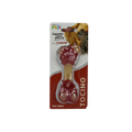 Juguete hueso chico sabor tocino Fancy Pets para perros, ideal para juego y entretenimiento